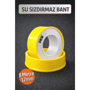 Teflon Bant, Su Tamir Bandı (12mm X 8mt)