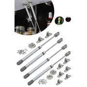 4 Adet Gazlı Piston, Dolap Kapak Amortisörü Pistonu Kapağı Hidroliği 100N / 25-27 cm