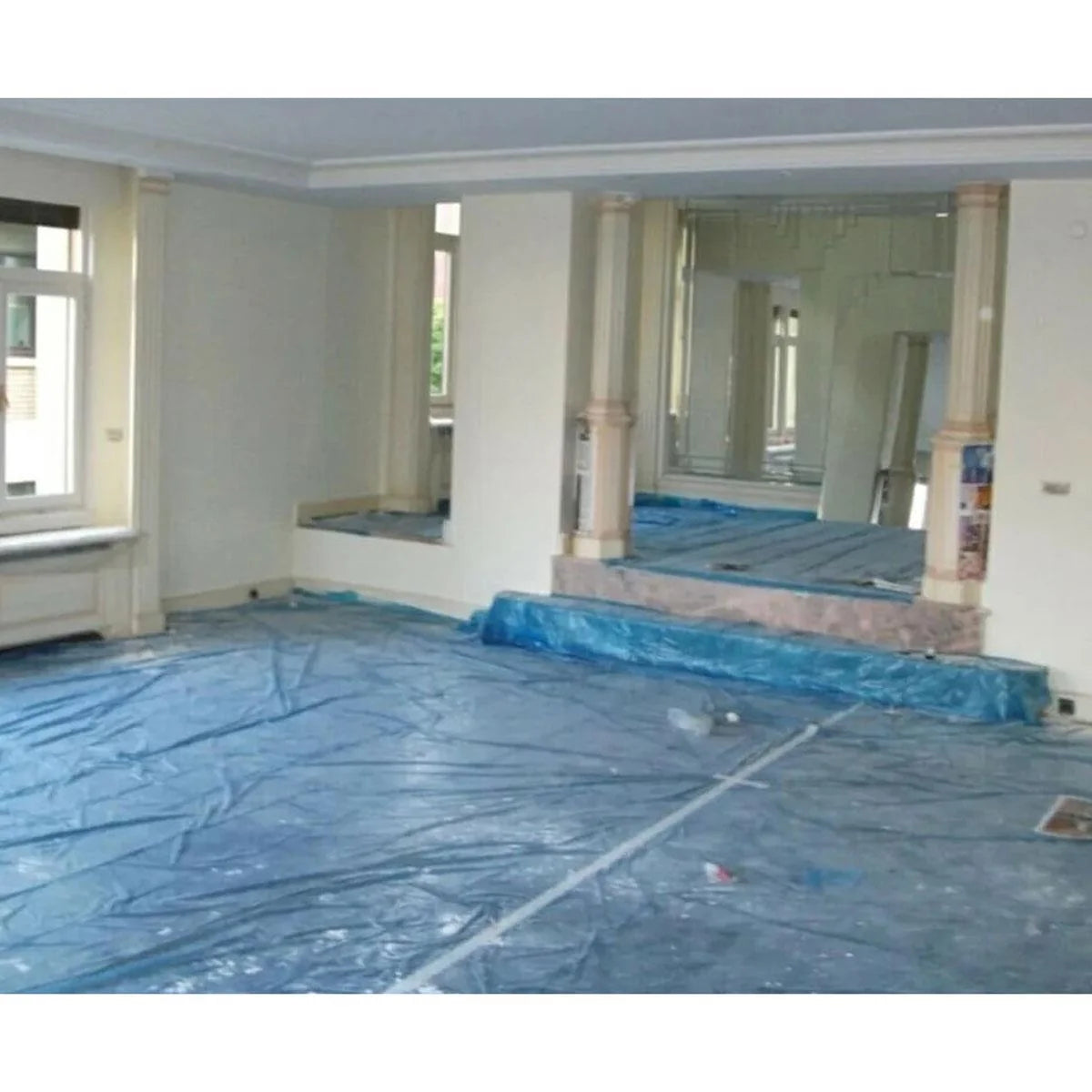 Branda Örtü Boyacı Naylonu Eşya Zemin Koruma 20 m² (4x5 Metre)