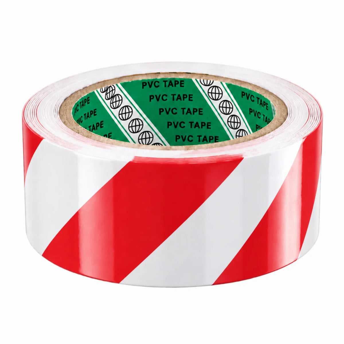 Yer İşaretleme Bandı Kırmızı Beyaz 50 mm x 30 Metre Zemin Uyarı Alan Belirleme Düzenleme Bandı