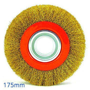Dalga Telli Daire Tel Fırça 175 Mm