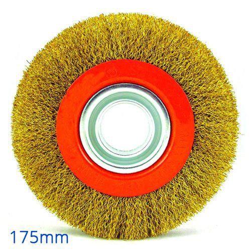 Dalga Telli Daire Tel Fırça 175 Mm