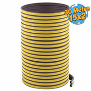 Kapı Pencere Bandı Fitili Yapışkanlı Soğuk İzolasyon 15x2=30 Mt