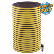 Kapı Pencere Bandı Fitili Yapışkanlı Soğuk İzolasyon 20x2=40 Metre