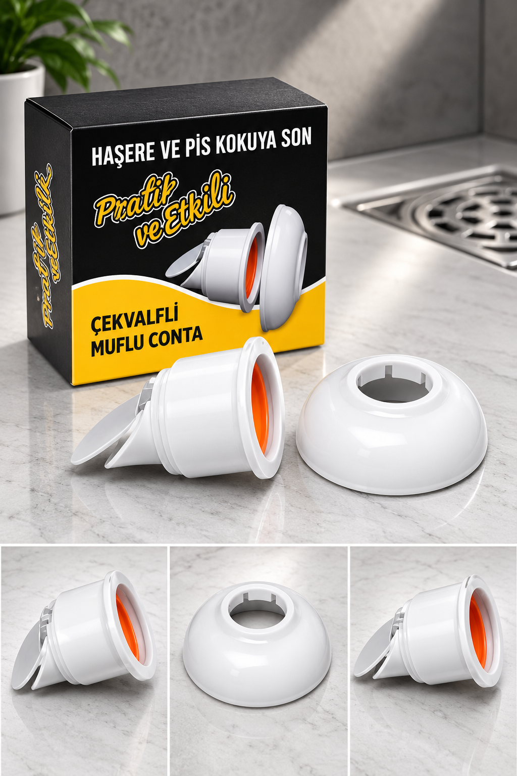 Muff Matik Koku Önleyici Çekvalf