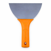Spatula Plastik Saplı Sap Takmalı 160 mm Dayanıklı Paslanmaz Çelik Yüzey Çok Amaçlı İnşaat Spatulası