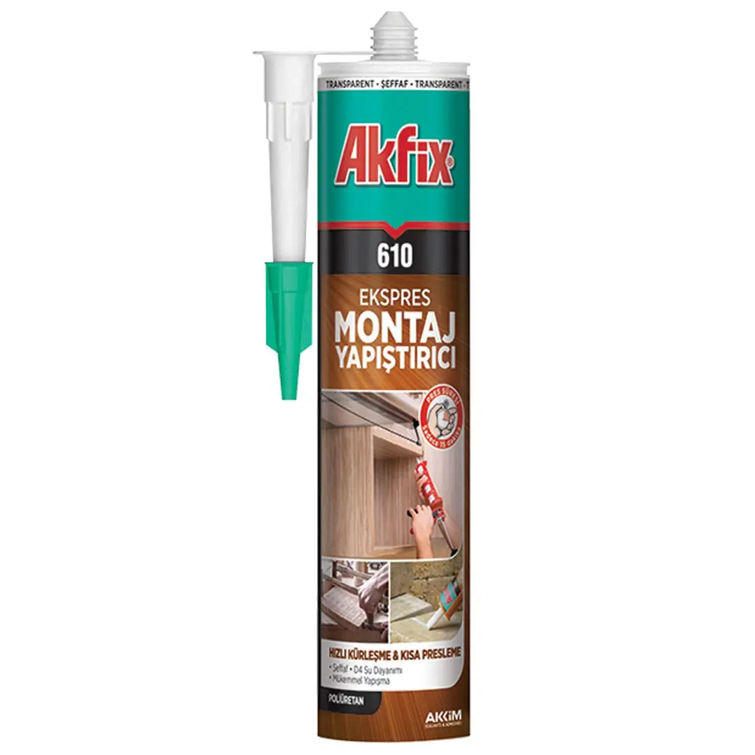 Akfix 610 Montaj Yapıştırıcı Sıvı Çivi 280 ml
