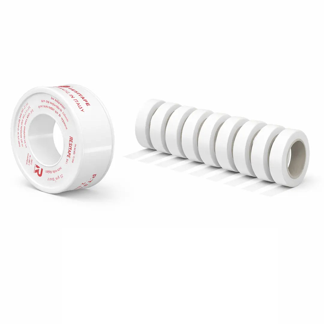 (10 Adet) Teflon Sızdırmaz Yalıtım Bandı Beyaz 12 mm x 12 Metre Dişi Bağlantı PTFE Bant
