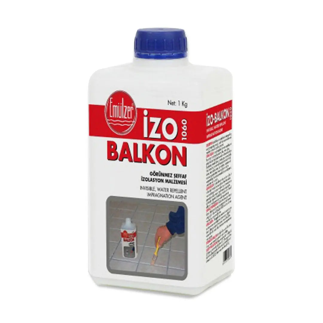 Emülzer İzo Balkon Şeffaf İzolasyon Fayans Derz Su Yalıtım 1 Kg