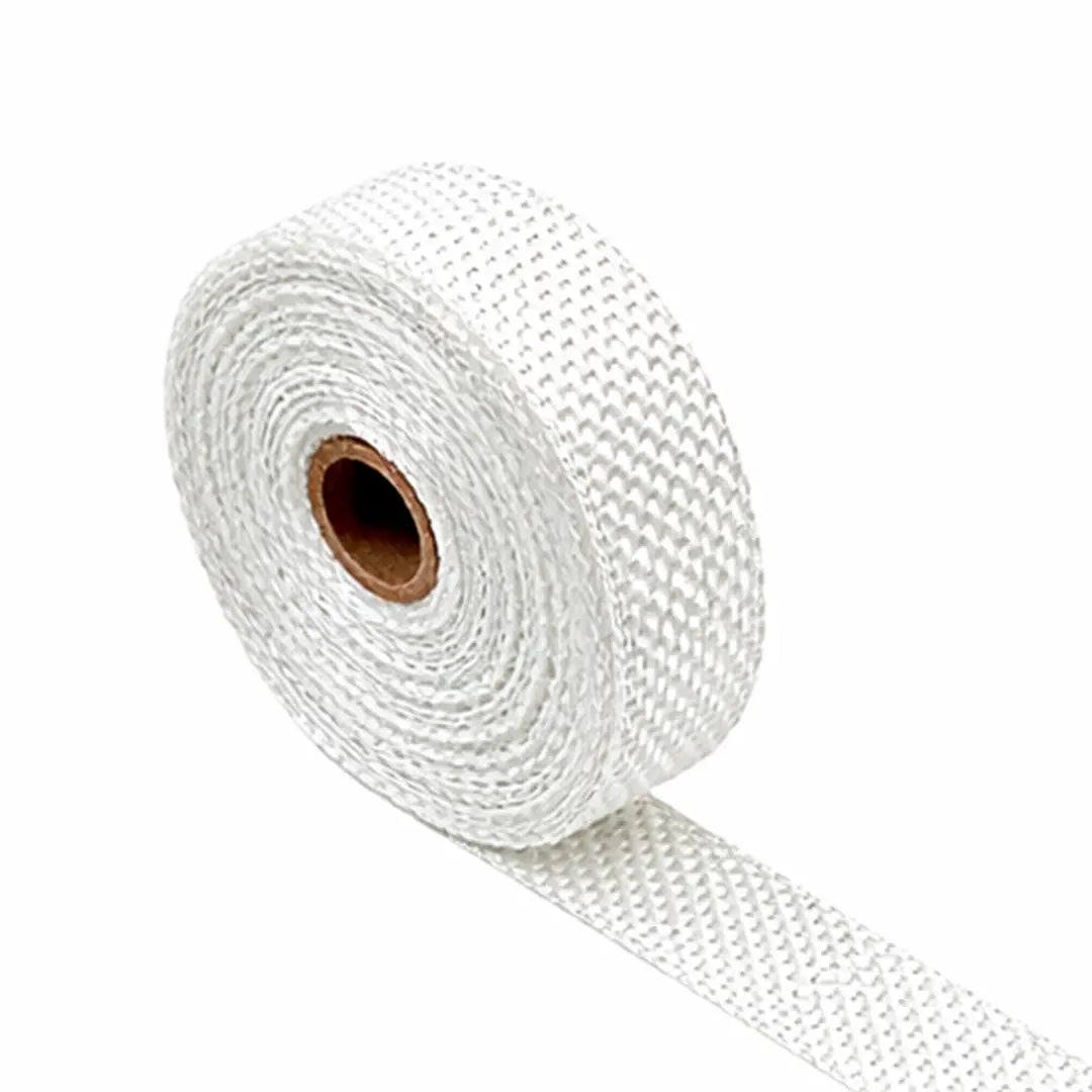 Amyant Lifli (2 metre) En: 2 cm Kalınlık: 3 mm Cam Elyaf Ekzoz Sargı Bezi Isı Yalıtım Yanmaz Bant
