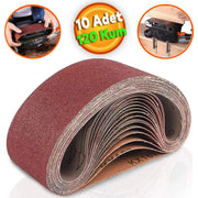 Sonsuz Bant 120 Kum Tank Palet Zımpara Kağıdı 75 x 533 mm (10 ADET)