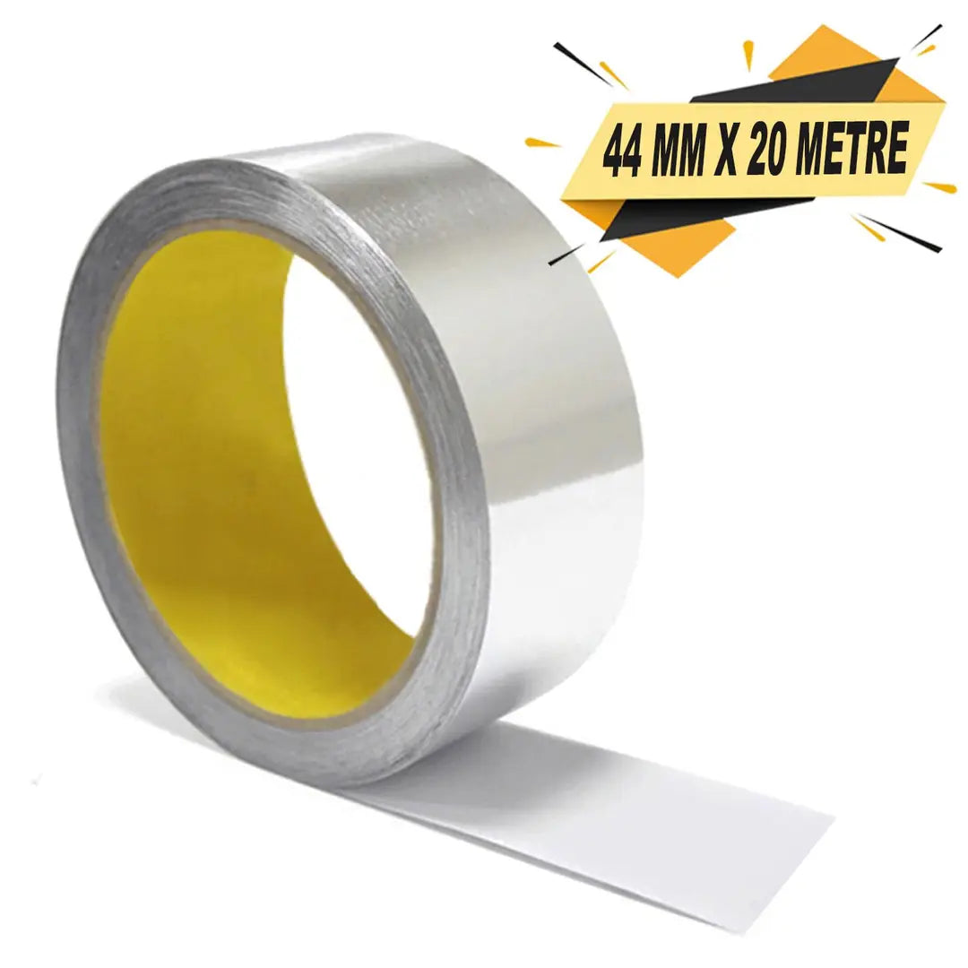 Alüminyum Folyo Bant 44 mm x 20 Metre Yanmaz Soba Borusu Bandı