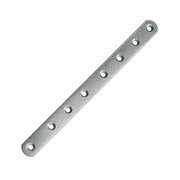 (25 Adet) Oval Başlı Metal Bağlantı Aparatı 20 cm x 1,5 cm Düz Bağlantı 1,5 mm İnce Profil