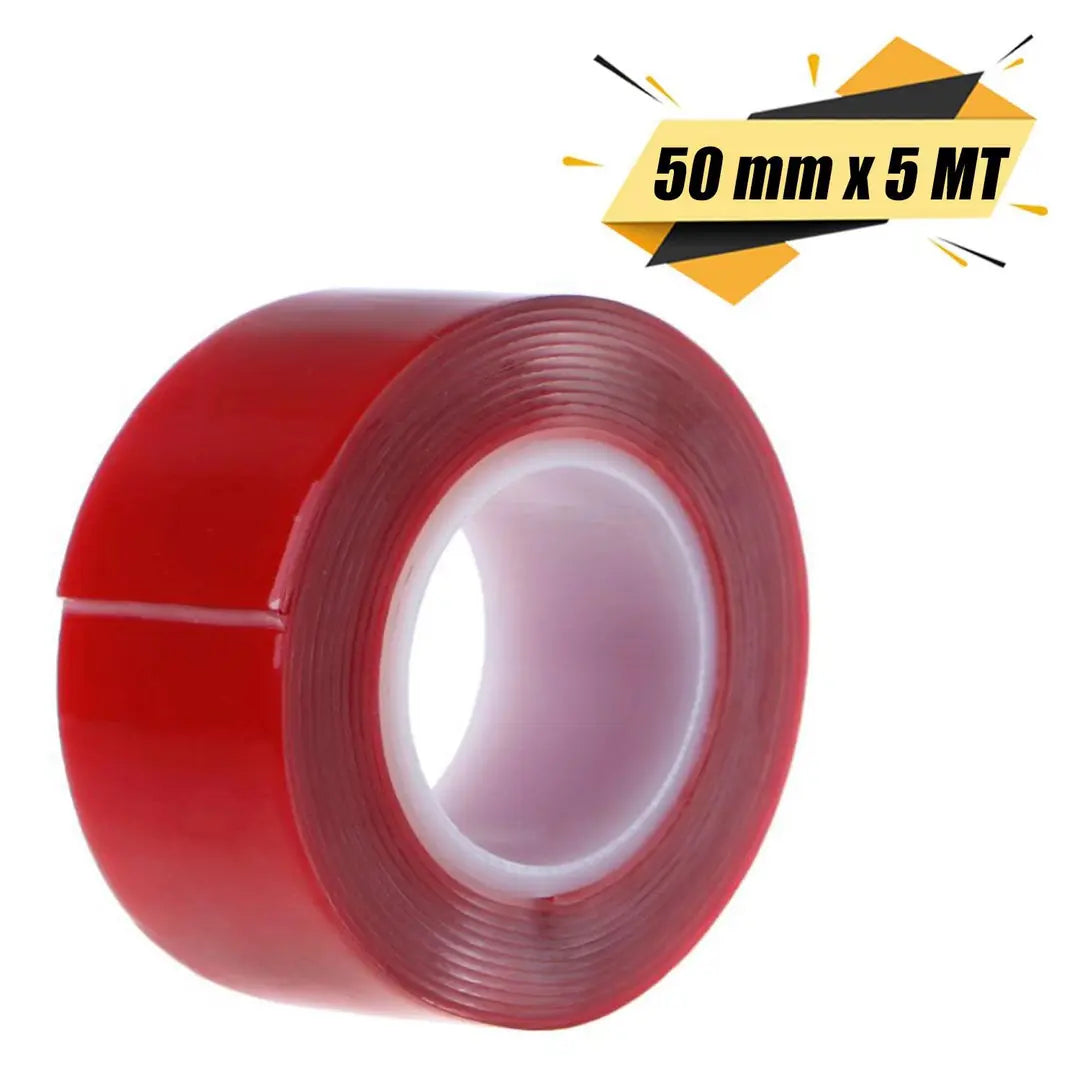 Bondit Çift Taraflı Bant Montaj Bandı Şeffaf 50 mm x 5 Metre
