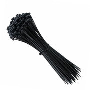 Kablo Bağı Plastik Cırt Kelepçe 4,8x300 mm Siyah 100 Adet Dayanıklı Güçlü Sabitleme Bağı
