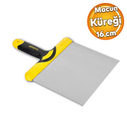 Dekor 550 Macun Küreği Macun Çekme Kürek 16 cm İnşaat Sıva Alçı Fayans Parke Duvar Plastik Saplı