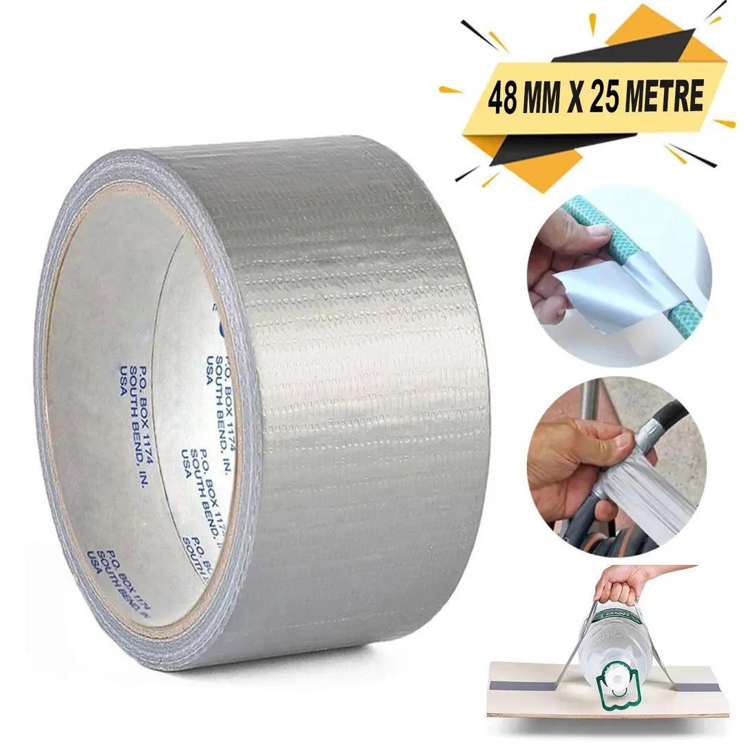 Tamir Bandı 48 mm x 25 Metre Çok Amaçlı Gri Takviye Bant