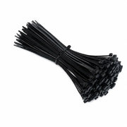 Kablo Bağı Cırt Kelepçe Plastik 4,8x250 mm Siyah 100 Adet Güçlü Sabitleme ve Kablo Düzenleyici