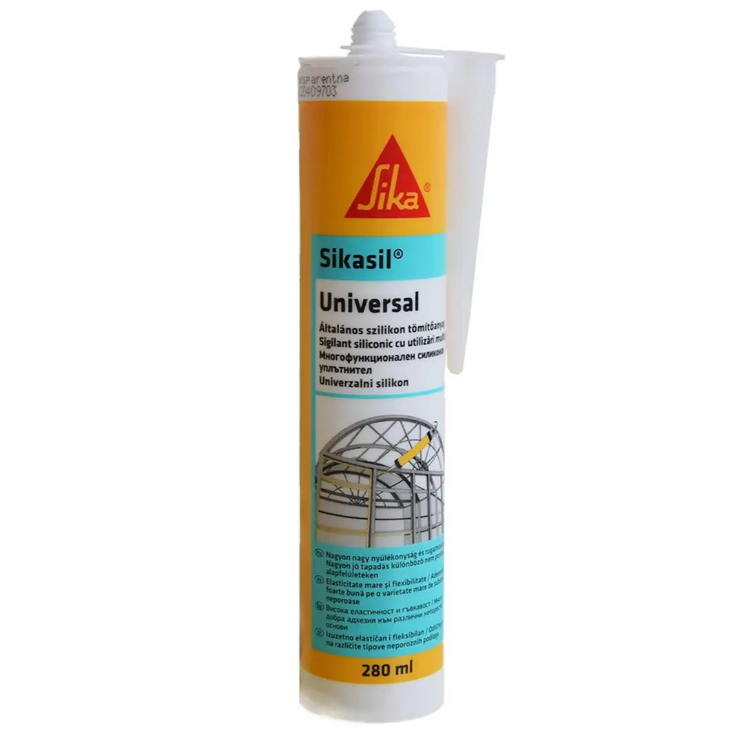 Sika Sikasil Universal Genel Amaçlı Şeffaf Silikon 280 ML