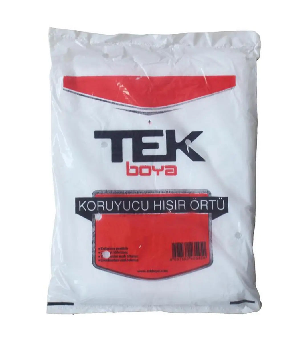Tek Hışır Örtü Boyacı Naylonu Eşya Zemin Koruma 50 m² (4x12.5 Mt)