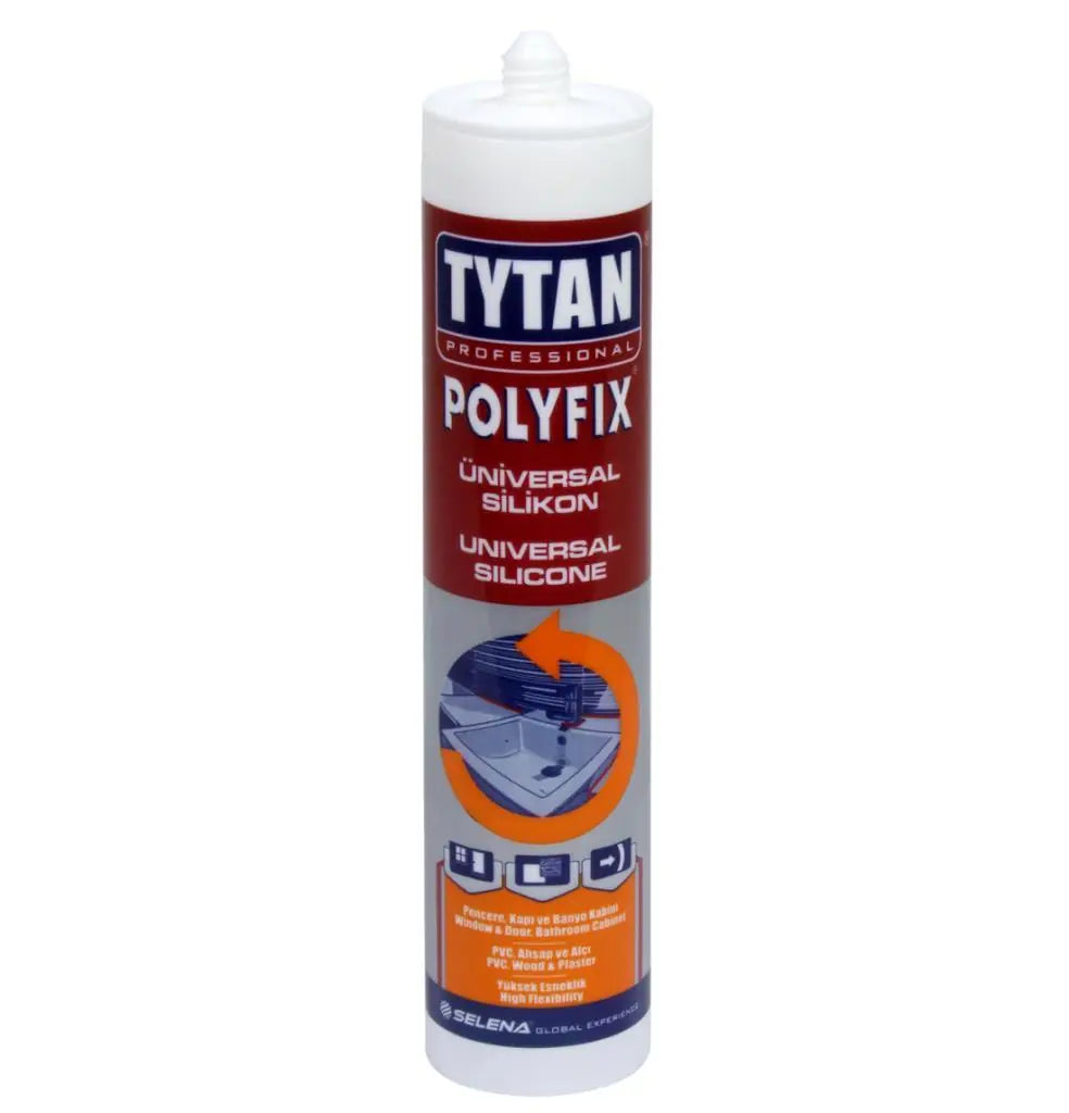 Tytan Polyfix Universal Silikon Şeffaf 280 GR