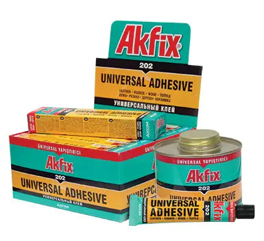 Akfix 202 Kontak Yapıştırıcı Deri Kösele Mukavva 50 mL