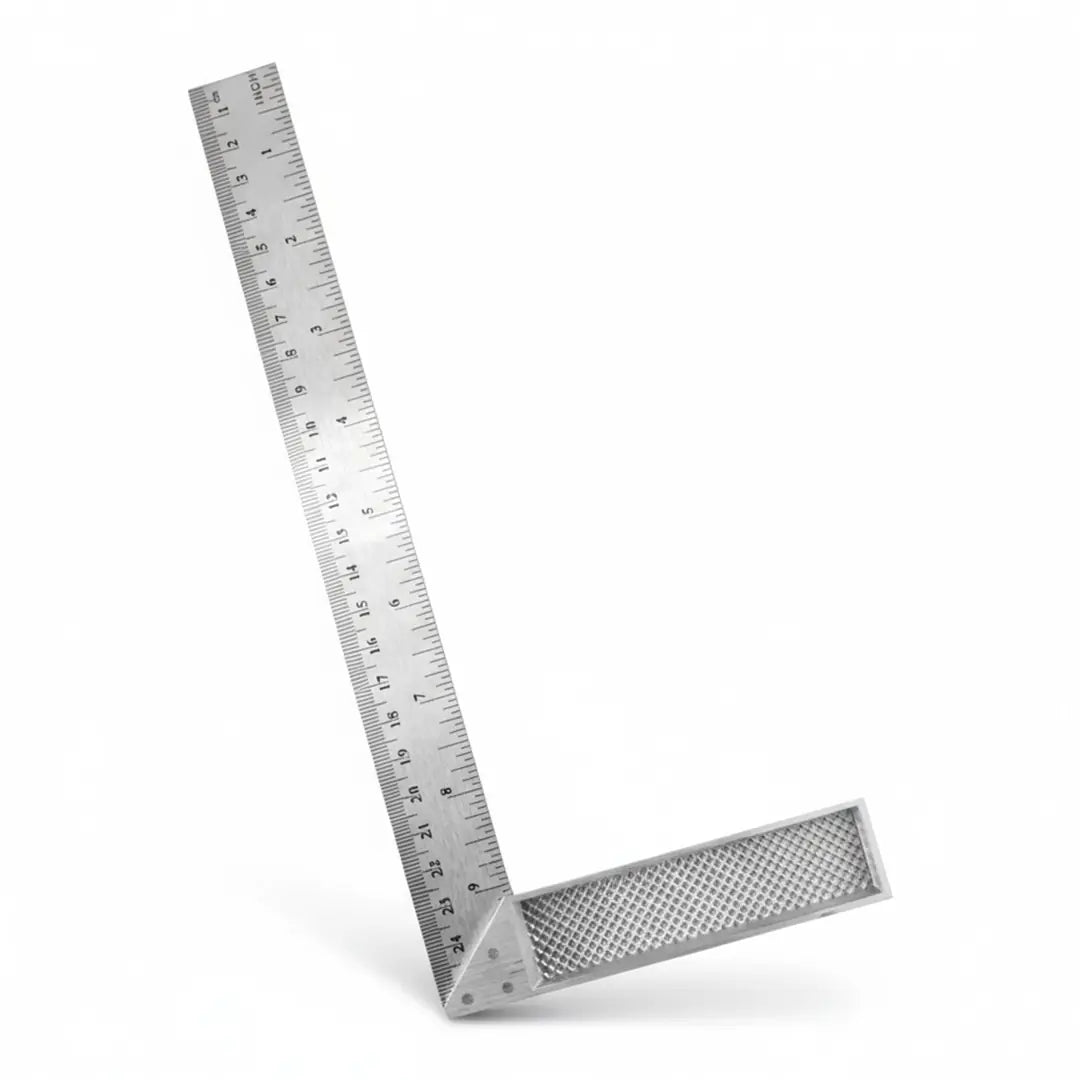 Alüminyum 25 cm 10 inch Kaynakçı L Gönye Marangoz Fayansçı Kaynakçı L Cetveli