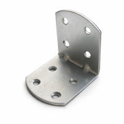 L Demir Gönye 50 Adet Oval Başlı 40x45x45 mm Metal Köşebent Dayanıklı Bağlantı Aparatı