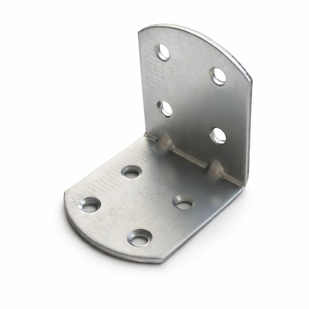 L Demir Gönye 50 Adet Oval Başlı 40x45x45 mm Metal Köşebent Dayanıklı Bağlantı Aparatı